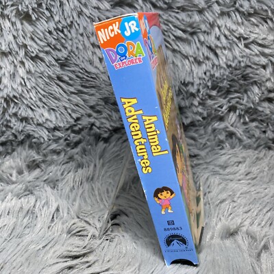 Dora the Explorer: Animal Adventures VHS Tape 2006 Nickelodeon