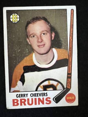 1969-70 Topps Hockie Gerry Cheevers BRUINS #22 🔥🏒🔥