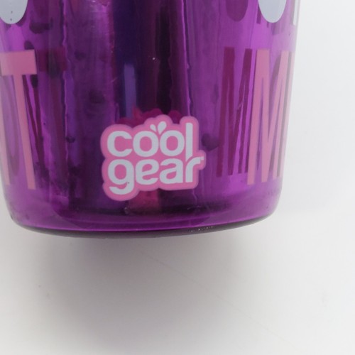 Cool Gear Tumbler CAT Cup And Lid "DON'T STRESS MEOWT" Purple Pink Never Used - Picture 6 of 9