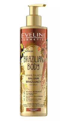 EVELINE COSMETICS BRAZILIAN BODY 5in1 MOISTURIZING BRONZING BODY LOTION 200ml