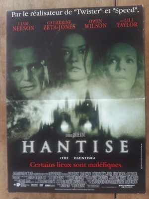 HANTISE Poster Jan DE BONT Liam NEESON Owen WILSON 40x60cm
