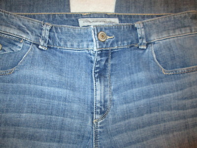 Jeans CHICO'S Pour Femme - Taille 1 - Coupe Slim/stretch - Denim Coton/élasthanne - Occasion Excellent état
