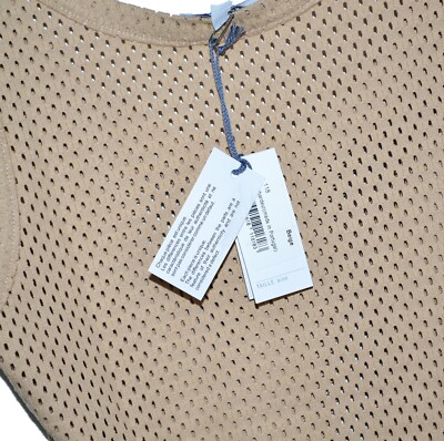 ANTI-FLIRT COLLECTION Top Débardeur Trous Stretch 38FR Taille 2 Découpe