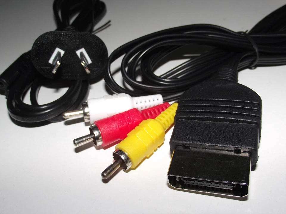 Xbox Original AV Cable and Power Cord *Brand New Aftermarket Free Post AU Plug - Image 2 of 3