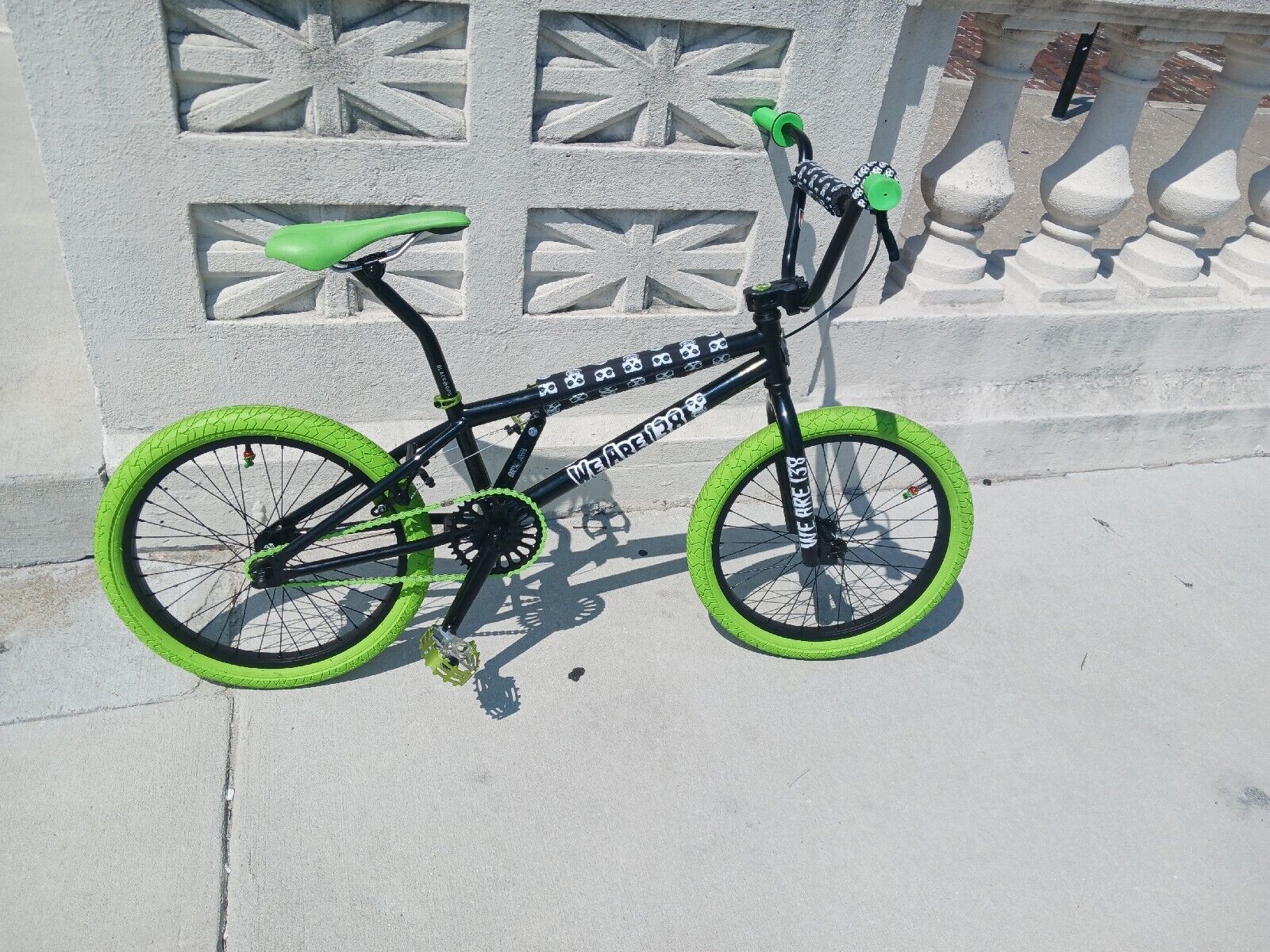 Custom "Misfits" Themed 20" BMX by Murder Inc Custom Bicycles 