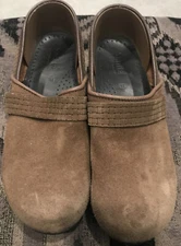 Danita Original Brown Suede Professional Stapled Clog 41 U S 9.5