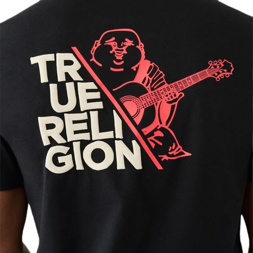 True Religion Mens T Shirts Short Sleeve Buddha Summer Crew Neck Cotton Tee NEW - Picture 11 of 35