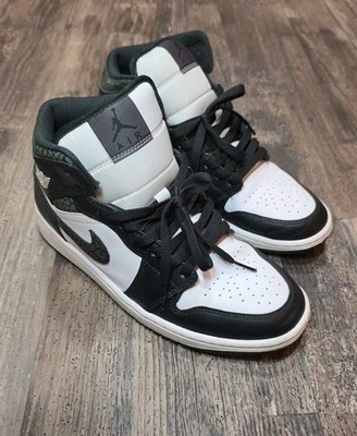 ⭐Air Jordan1 Panda Elephant⭐ Size 8.5 - Air Jordan 1 SE Mid Panda Elephant | eBay