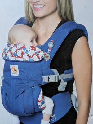 Ergobaby Omni 360 Hello Kitty Blau Limited Edition Gebraucht Babytrage Originalverpackt Selten