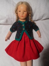 Puppenkleidung, Strickjacke , paßt Kruse Puppe 47  + 52 cm, Handarbeit