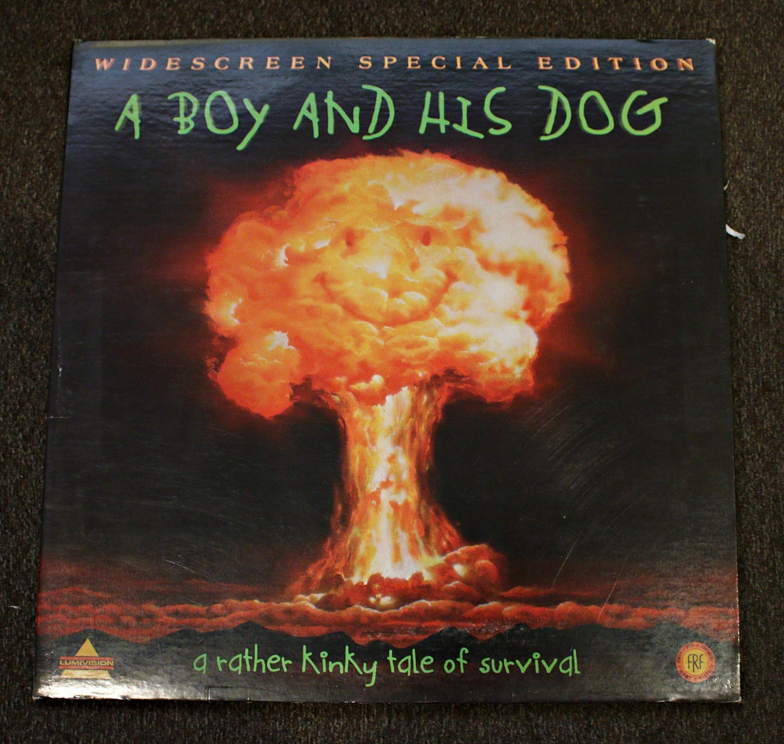 A Boy and His Dog Laserdisc - Pre Owned