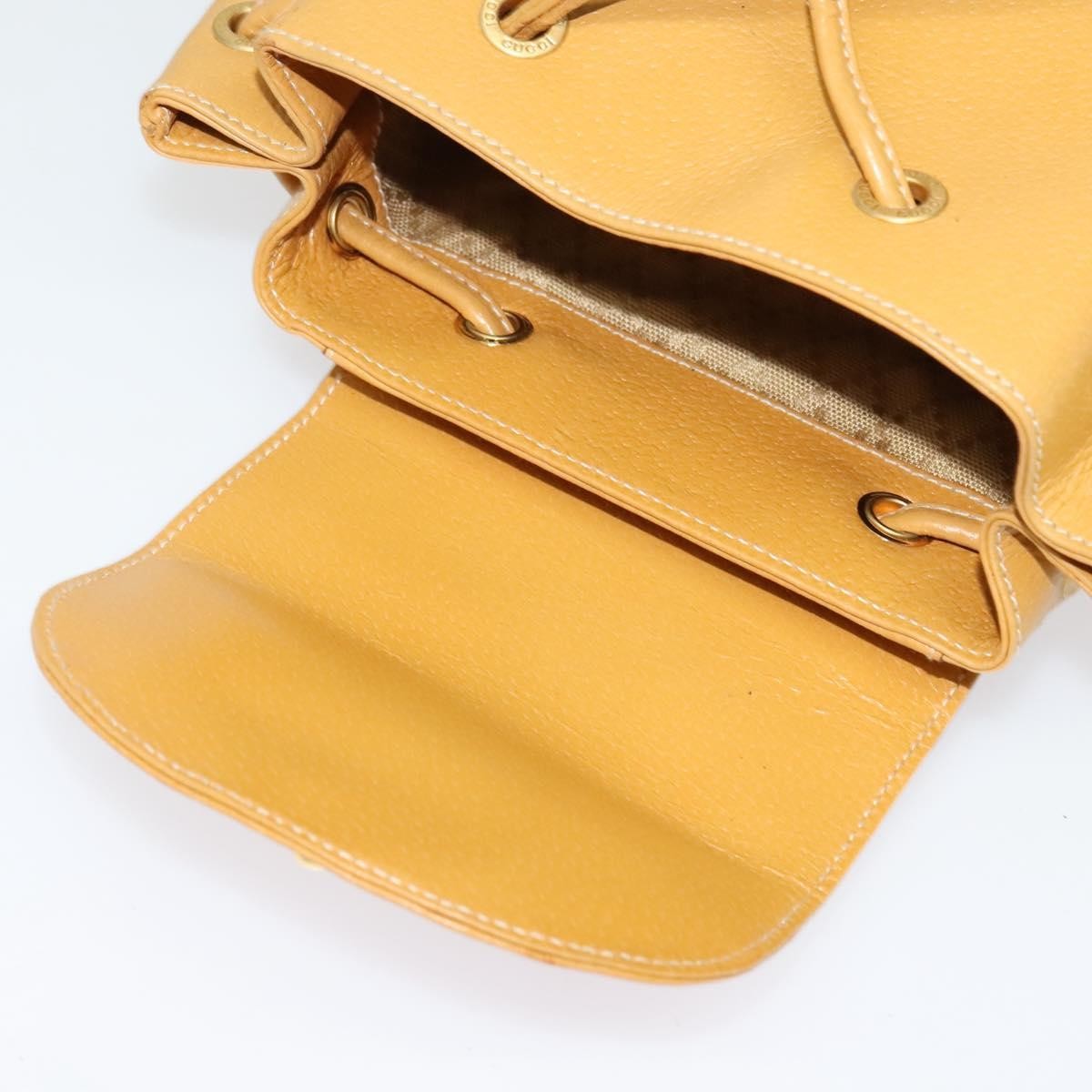 GUCCI Bamboo Backpack Leather Beige Gold 003 2034 0030 Auth ep10604 GUCCI Bamboo Backpack Leather Beige Gold 003 2034 0030 Auth  main image 2