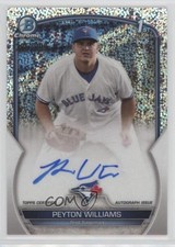 2023 Bowman Chrome Prospect Speckle Refractor /299 Peyton Williams Auto xb2