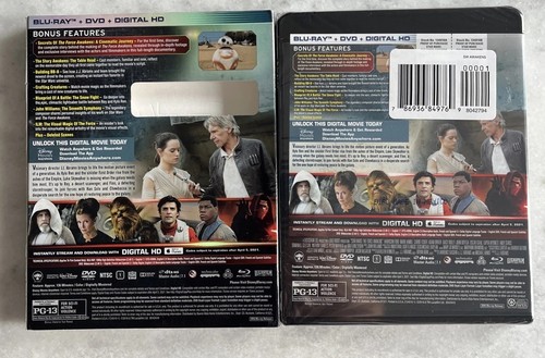 Star Wars Episodes I-VII (Blu-ray / DVD) A New Hope - The Force Awakens Some New - Picture 11 of 11