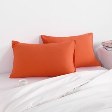 Soft and Skin-friendly Brushed Microfiber Pillowcases Set of 2, All Size