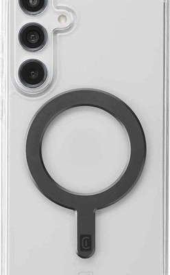 Cellularline MAG Adapter Ring Schwarz Magnetisch MagSafe Kompatibel Aufkleber