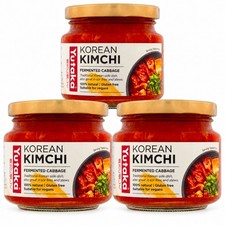Yutaka 100% Natural Traditional Korean Kimchi 200g Pack of 3 Value Bundle