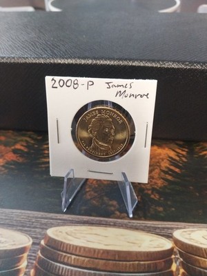 2008-P JAMES MONROE $1 PRESIDENTIAL COIN UNC