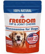 Pup Labs Freedom Joint Chews, Dog Glucosamine Packed with Super Nutrients, De...