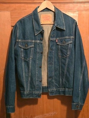 Levi's Type 3 Trucker Jacket 70505-0217 Big E Sz. M/38 LVC like new