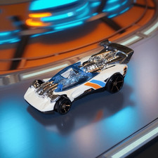 Rare Hot Wheels Flathead Fury White Version Die Cast Race Car