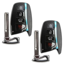 2 Key Fob Remote for 2013-2019 Hyundai Santa Fe (SY5DMFNA433, 95440-B8100)