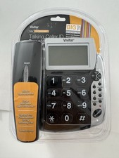 NEW Vivitar Talking Caller ID Speaker Phone Big Number/Buttons Corded VG
