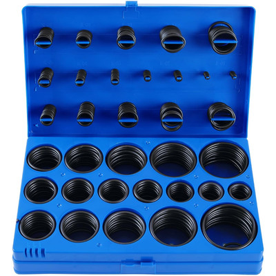 TECPO Gummi Dichtungsringe O Ring Sortiment, 419 Teilig Ø 3-50 Mm Durchmesser Di