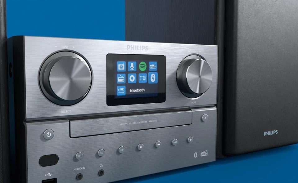 100W CD/DAB+ Micro Music System with Bluetooth & Internet Radio - TAM8905/10 - Image 3 of 4