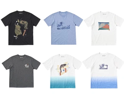 T-shirt graphique UNIQLO UT x Boston Museum of Fine Arts Ukiyo-e Japan New Li... - Photo 1/2