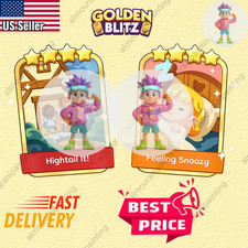   May 13th GOLDEN BLITZ Stickers For Monopoly Go   Fast  Cheapest   