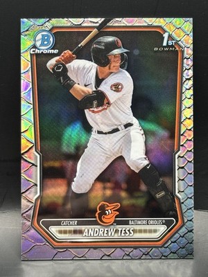 2026 Bowman #BCP-90 Andrew Tess Chrome Prospects Reptilian Refractor