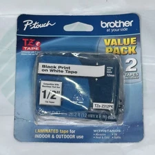 Brother International Tze1312pk Label Tape - 0.50" Width 1 Pack Open Box