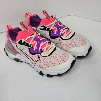 Nike Shoes Sneakers Unisex Sz 6 Y White Pink  Running  CD6888-102 Athletic