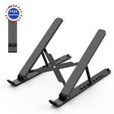 Laptop Stand Adjustable Foldable Portable Notebook Holder Ventilated Cooling