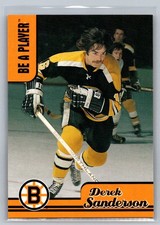 1999-00 Be a Player Memorabilia AH-3 Derek Sanderson American Hobby Bruins