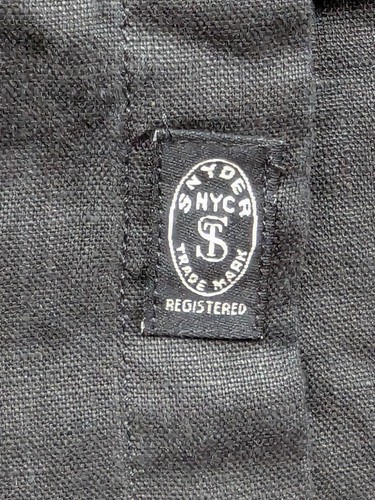 Todd Snyder Shirt Mens Medium Black 100% Irish Linen SS Baird McNutt $158 - Picture 4 of 11