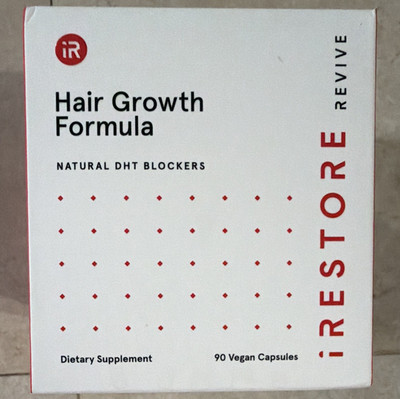 iRestore Hair Growth Formula DHT Blockers Vegan Capsules 90 for Thin Hair