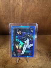 2025 Topps Update Series Blue Foil #US285 Juan Mejia Rookie /150 Rockies 