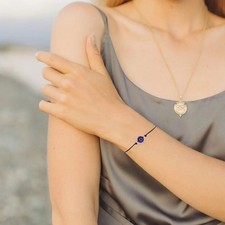 4Pcs Evil Eye Bracelet Adjustable Evil Eye Anklet Woven Rope Bracelet