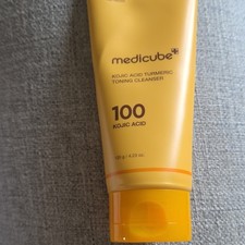 medicube Kojic Acid & Turmeric Toning Cleanser for Face, 4.23 oz
