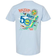 NEW SUN 'n FUN Official Poster 2024 T-Shirt