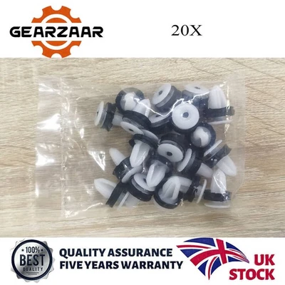 FOR FORD TRANSIT CONNECT TRANSIT CUSTOM SIDE & DOOR MOULDING TRIM PANEL CLIPS - Image 1 of 4