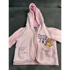 Disney Baby Winnie the Pooh Pink Zip Up Hoodie Sweatshirt 0-3M YNG30-705B