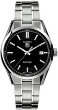 TAG Heuer Carrera WV211A.BA0787 Men's Automatic Calibre 5 Steel Black Watch