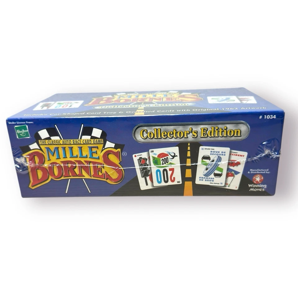 Mille Bornes Collector's Edition 1999 Classic Auto Race Card Game NEW Hasbro - Image 3 of 4