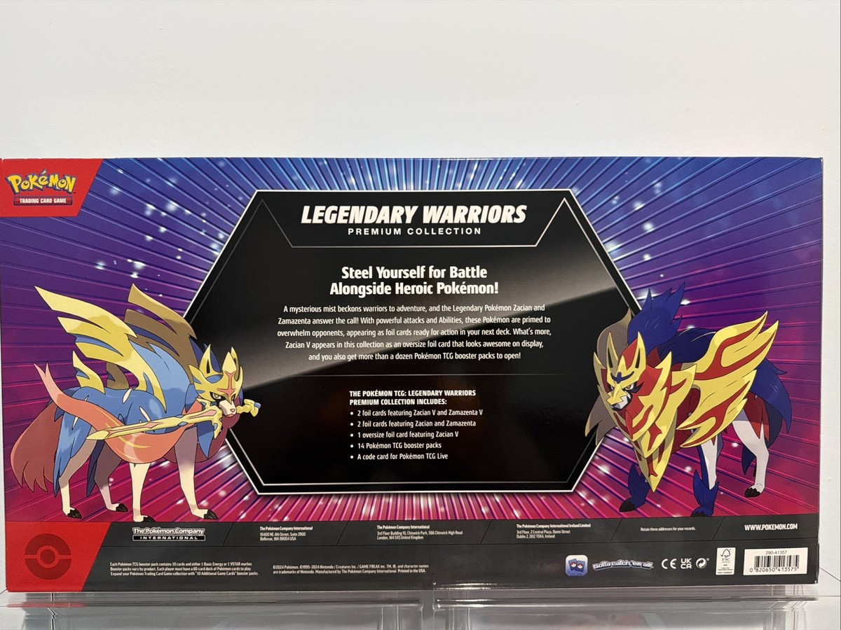 Legendary Warriors Premium Collection Pokemon TCG - Factory Sealed Box