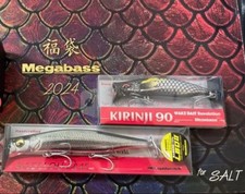 Megabass KIRINJI 90 & KAGELOU 124F Lures 2024 Lucky Bag Unopened New