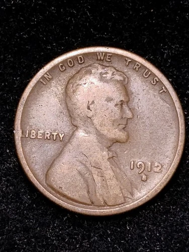 1912 S ~ LINCOLN WHEAT CENT ~ CH VG