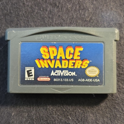 *VINTAGE 1999* Activision Space Invaders - Nintendo GBA Cartridge *TESTED WORKS*